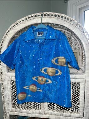 Vintage “One Of The Boys” Saturn Button Up Shirt